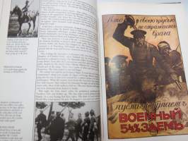 Russia in revolution 1900-1930 -hienosti kuvitettu teos Venäjän vallankumouksen vuosista