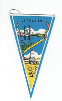 Viitasaari - matkailuviiri  , n  15x7,5 cm