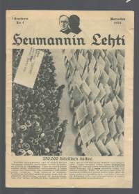 Heumannin Lehti 1933 nr 4