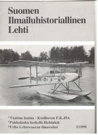 Suomen Ilmailuhistoriallinen Lehti 1999 no 3