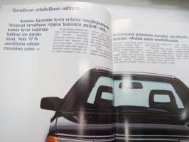 Audi 100, 100 Avant 1988 -myyntiesite / sales brochure