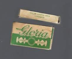 Gloria  - täysi partateräkäärepakkaus (10 kpl)  partaterä