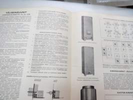 Kastor-uunit 1953 -myyntiesite / brochure of ovens
