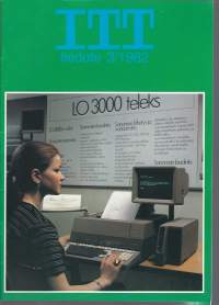 ITT tiedote 1982 nr 3 / ITT mikroprosessoriohjattu kaukokirjoitin KO 3000, digitaalinen Teletracer 2800