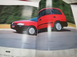 Toyota Carina E 1994 -myyntiesite / sales brochure