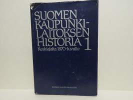 Suomen kaupunkilaitoksen historia 1 : keskiajalta 1870-luvulle