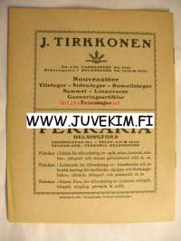 Svenska Teatern Program 1922-23 nr 15 -käsiohjelma