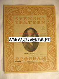 Svenska Teatern Program 1922-23 nr 14 -käsiohjelma