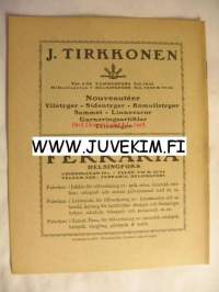 Svenska Teatern Program 1922-23 nr 3 -käsiohjelma