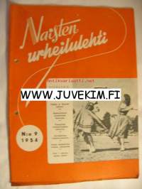Naisten urheilulehti 1954 nr 9