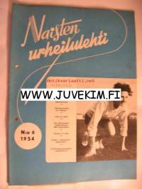 Naisten urheilulehti 1954 nr 6