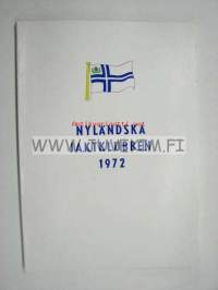Nyländska Jaktklubben 1972 årsbok -vuosikirja