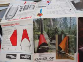 Kastor tuotteet 1971 -myyntiesite / brochure