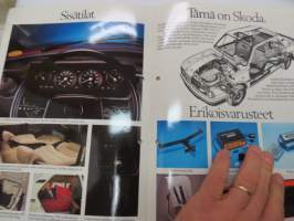 Skoda 1988 Skoda Super, 120 L, 120 L 5-Speed, Coupe -myyntiesite / brochure