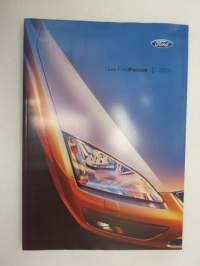 Ford Focus 2005 -myyntiesite / brochure