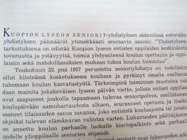 Kuopion Lyseo 90-vuotisjulkaisu - Oppilasmatrikkeli 1872-1962 -school pupils listing