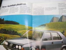 Fiat Ritmo 1984 -myyntiesite / brochure