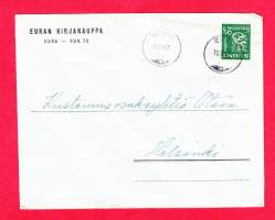 Firmakuori - Euran Kirjakauppa, Eura. 1947. Kirjatilaus.