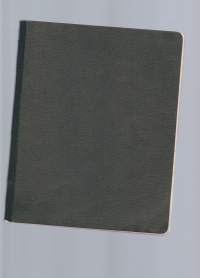 Arkkitehdin päiväkirja n 60 käsinkirjoitettua sivua  - 1947-1949