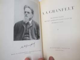 Aksel August (A.A.) Granfelt - Raittiusasia hänen kirjoituksissaan ja puheissaan I-I -sobriety writings and speechees