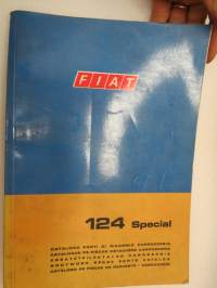 Fiat 124 Special Catalogo parti di ricambio carrozzeria / Catalogue de pièces détachées carrosserie / Ersatzteilkatalog Karosserie / Bodywork spare parts catalog