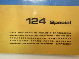Fiat 124 Special Catalogo parti di ricambio carrozzeria / Catalogue de pièces détachées carrosserie / Ersatzteilkatalog Karosserie / Bodywork spare parts catalog