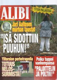 Alibi 2008 nr 7 / Aaltosen murhan taustat, nelossurma, poika tappoi vanhempansa