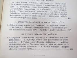 Agathon Meurman - henkilö ja elämäntyö I-II 1826-1855, 1855-1880 -personal history and work