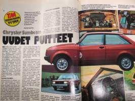 Tekniikan Maailma 1977 nr 17 TM testaa 1977: Fiat 132, Rover 2600, Pikku-Chrysler sekä vertaa kitka- ja nastarenkaita. Vuoden 1977 TV -pelit ja kuntoilijan