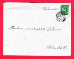 Postipysäkkileima Kohiseva, 14.11.1947 (Leppävirtai)