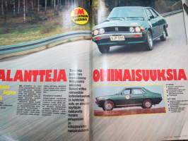 Tekniikan Maailma 1977 nr 11  Tm koeajaa Moskwitsh Pick-Up, Skoda S 110L ja Wartburg 353, Rolls Royce Silver Shadow esitellään, Mitsubishi Galant Sigma 1600 GL.