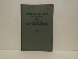 Kommunalkalender för Åbo stad - Turun kaupunkin kunnalliskalenteri 1917