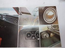 Ford Cortina -myyntiesite / brochure
