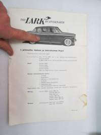 Studebaker Lark -myyntiesite / brochure