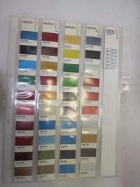 Daihatsu - Sikkens / Lesonal -värimallit / colour samples