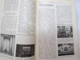 Tikkurilan Viesti 1931 nr 1 -asiakaslehti, sisältää mm. asiapitoisia ammattiartikkeleita maalaus- suojaus- ja pinnoitustöistä ja materiaaleista -customer