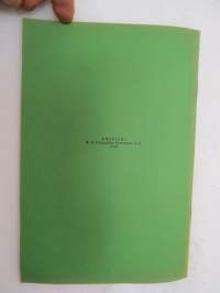 Tikkurilan Viesti 1936 nr 4 -asiakaslehti, sisältää mm. asiapitoisia ammattiartikkeleita maalaus- suojaus- ja pinnoitustöistä ja materiaaleista -customer