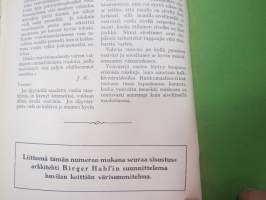 Tikkurilan Viesti 1937 nr 3 -asiakaslehti, sisältää mm. asiapitoisia ammattiartikkeleita maalaus- suojaus- ja pinnoitustöistä ja materiaaleista -customer