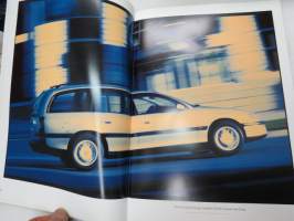 Opel Omega Caravan 1998 -myyntiesite / brochure
