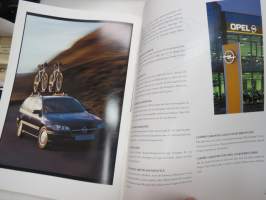 Opel Omega Caravan 1998 -myyntiesite / brochure