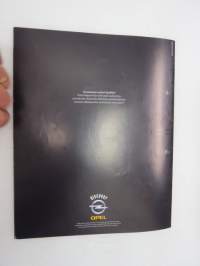 Opel 2008 mallisto -myyntiesite / brochure