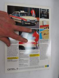 Opel - Der Notarzt-Rekord 1986 -myyntiesite / brochure
