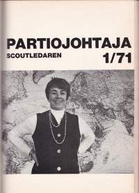 Partio-Scout: Partiojohtaja-lehti vuosikerta 1971 sidottuna