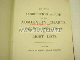 On the correction and use of  Admiralty charts, sailing directions and light lists