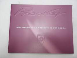 Plymouth Prowler -myyntiesite / brochure