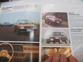 Mazda 323 1981 -myyntiesite / brochure