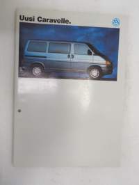 Volkswagen Caravelle 1991 -myyntiesite / brochure