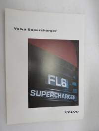 Volvo Supercharger -myyntiesite / brochure