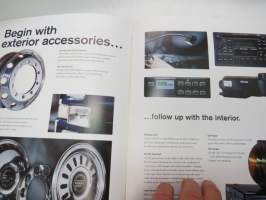 Volvo NH Truck -myyntiesite, englanninkielinen / brochure