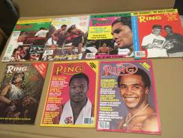 Ring magazine - nyrkkeily lehtiä 1979-1985